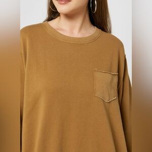 Aerie Relaxed Crewneck Long-Sleeve size L